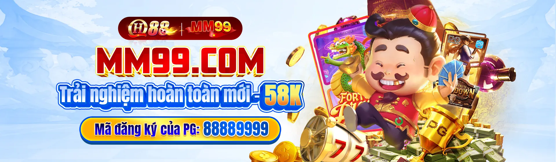Chương trình VIP pg888 code với kim cương và vàng
